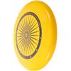 Alipis Disco Sportivo Aerodinamico Motivo Turbine, Giallo | PE Resistente alle Pieghe, Bordo Liscio e Portatile, per Campeggio e Gruppi Ragazzi
