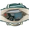 Zqkimzi Borsa da tennis da donna, borsa sportiva multiuso | Elegante borsa per il trasporto da tennis, tracolla regolabile, spaziosa custodia per racchette, borsa da tennis alla moda