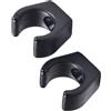 QOXEZY Morsetto per gancio per barca marina clip in nylon 24 mm | Realizzato in nylon rinforzato per contenere ganci per barche e scale telescopiche ordinatamente su tubi fino a 24 mm.