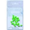 QOXEZY Perline luminose in silicone per pesca Glow Rig attrattori 4 mm 8 mm | Le perline in silicone luminose attirano i pesci in acque scure o profonde dopo una semplice ricarica di cinque minuti.