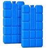 Generic Set di 2 mattonelle termiche da 200 g ciascuno, riutilizzabili, per borsa termica e borsa frigo, 8,2 × 15 × 2 cm, per picnic, campeggio e portapranzo, senza BPA