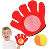 Generisch Giocattolo con guanti a palla appiccicosi, per bambini, attività | Set di racchetta da pesca, guanti da pesca, con ventosa, per giochi sportivi, multiuso, per interni ed esterni