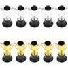 LIFKOME 10 Pezzi Mini Coppa in ABS Leggero, Decorazione Originale | Piccola Riproduzione Lucente, Adatta a Forniture Scolastiche e Banchetti Sportivi, per Ragazzi e Ragazze