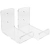 ULTECHNOVO Acrilico Supporto da Parete 2 Pezzi per Skateboard | Porta Tavole da Surf da Parete, Struttura Orizzontale, Hardware Incluso, per Muro in Mattoni o Intonaco