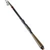 Operitacx Canna da Pesca Ultracorta da Traina, Mini Retrattile in Carbonio | Passaggio Filo Fluido, Anello Guida Robusto, Impugnatura Comoda