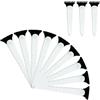 Zqkimzi Set di 12 tee da golf professionali | accessori, tee da golf, tè lungo circa 7,9 cm, maglietta corta circa 4,5 cm, per uomini e donne, amanti del golf