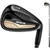 gaonolf Golf Iron #7 Single Club 4.5 Grafite/Acciaio Albero per Uomo Donna | Ferri da golf da uomo e donna, n. 7, in ferro da 4,5 gradi, con asta in acciaio grafite, perfetti per golfisti single club