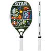 Top Ring Racchetta Beach Tennis Star - 100% Carbon 3K - Spessore 22 mm.