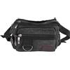 Purokise Canvas Waist Pack Uomo, Grande Capacità Running Sportivo Festival | Tela Resistente Stile Urbano Porta Cellulare Chiavi Portafoglio Tasche Multiple Viaggio Bici Concerto