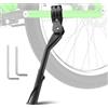 DEPAR Cavalletto per bicicletta, altezza regolabile da 24 a 29 pollici, in lega di alluminio ispessita, antiscivolo, adatto per mountain bike ed e-bike
