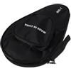 Cabilock Borsa per Racchetta Ping Pong a Doppio Scomparto Zip, Verde | Capienza per 2 Racchette e 7 Palline, Tessuto Oxford, Forma a Zucca, per Giocatori Casual e Professionisti