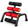 Generic Mini tavolo a inversione, capacità 181,4 kg per esercizi con rulli | Design compatto a inversione con 8 set di rulli massaggianti per stretching, yoga, sit-up e esercizi di fitness a casa.