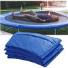 Generic Tappeto elastico blu da 5,6 m e copertura du tappetino di sicurezza per esterni per trampolini da 2,4 m, 3 m, 3,7 m, 4 m, 4,3 m, 4,3 m, 4,6 m, rimbalzo e protezione migliorati