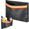 Generisch Organizer per barca con strisce riflettenti | Organizer per console per barche, per strumenti nautici, kayak, rafting, pesca, campeggio, nuoto, viaggi, gite in moto