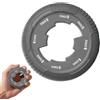 Generic Rafforzatore a presa Trainer ergonomico in silicone da 20-35 kg con 4 | Esercitatore 'avambraccio per Dita, Palmi, Fitness, Pendolarismo e Viaggi