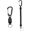 aqxreight Supporto Magnetico per Rilascio Rete da Pesca a Mosca Cordino da Pesca Custode Magnetico Clamp/Holder Magnetica Guadino Connettore Anelli Moschettone 4 4 libbre Forniscono Strumenti di