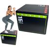 Generic Box per allenamento - 3 in 1 Plyo Box, Antiurto Antiscivolo Fitness | JumpBox - Piattaforma step-up in morbida schiuma resistente all'usura, per allenamenti a casa e in palestra