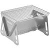 QOXEZY Fornello da campeggio portatile in acciaio inox pieghevole BBQ Grill Net | Il fornello da campeggio pieghevole leggero realizzato in acciaio inossidabile offre un facile trasporto per cucinare