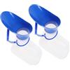 Operitacx 2 Set Orinatoio Portatile 1000ml in Plastica Blu per attività Outdoor e Viaggi Lunghi, Dispositivo Anti-Perdita e Facile da Trasportare per Adulti