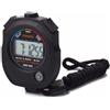 QOXEZY Cronometro 1/Sec Precisione Grande Schermo LCD per Corsa Fitness Training | Misura a una risoluzione di 1/secondo, ideale per allenatori sportivi e allenamenti in palestra.