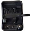 Caswynlife Grande borsa per attrezzi da golf, organizer in pelle impermeabile | Pelle impermeabile, cerniera liscia, contiene 12 tee e telemetro, 22,9 x 15,7 x 4,8 cm, ideale per passeggiate in corso o uso