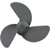 WUYUEY Elica Marina Propulsione per Honda 2HP 2.3HP | 58130-ZV0-841ZB 7 1/4 × 4 3/4 Elica Per Motore Fuoribordo Barche Accessori