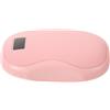 Operitacx Scaldamani Ricaricabile USB Mini con Controllo Digitale Rosa | ABS Leggero e Compatto, per Viaggio e Campeggio All'aperto, Stile Pratico per Uomo e Donna