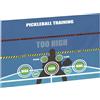 Asyduey da Parete per Allenamento con Pickleball Dink Pad per Pratica di Pickleball, Poster per Rimbalzi, Materiale Didattico