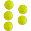 aqxreight Confezione da 5 Palline di Pickleball per Interni Ed Esterni, 74 Mm, Palline Luminose per sottaceti. Il Bagliore è Bilanciato e Preciso per i Fori in Plastica PE. 40 di Pickleball di Alta