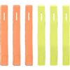 Operitacx 6 Pezzi Fasce Elastiche per Canne da Pesca, Set da 2 in Neoprene | Casting e Fly Rod, Regolazione Rapida e Installazione Semplice, Uso Outdoor Durante le Uscite di Pesca