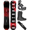 Airtracks Snowboard Set AIRTRACKS Tavola Eight Wide Hybrid Rocker Uomo + Attacchi MASTER + Scarponi + Sacca NUOVI 150 155 160 164 cm