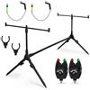 Fish-Xpro Basic Rod Pod - Per 2 Canne - Con Avvisatori e Hanger