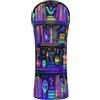 BCFHRGT Magic Library - Copertura per mazza da golf, colorata, impermeabile, per driver, fairway, legno ibrido