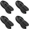 Risveglio Confezione da 4 camere d'aria 700 x 18-23C per bici con valvola | Road for Bicycle - Tubo per pneumatici a scatto fisso e bici da corsa, colore: nero