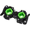 Operitacx Supporto per Luce Frontale Bici Rotante 360 Gradi, Verde ABS | Diametro Regolabile, Installazione Rapida, per Flash e Lampada Anteriore