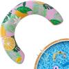 Generico Galleggianti da piscina Resistenti Elastici Ergonomici Stampati | Divertenti galleggianti da spiaggia e anelli da piscina per donne uomini all'aperto festa giardino lago fiume nuoto viaggi
