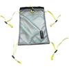 Generic Tasca a marsupio da 5 l per zaino, impermeabile ed espandibile, grigio, 1 | Stile tasca a marsupio, tessuto traspirante ad asciugatura rapida, 60 g, design pieghevole portatile, per escursioni