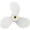 WUYUEY Elica Marina Propulsione per Hidea 4-6 CV | 6E0-45943-01-EL 7 1/2 X 7-BA Elica In Alluminio Per Motore Fuoribordo Barche Accessori