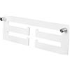 Naroote Porta Medaglie Acrilico, Larghezza 320 Mm | Montaggio a parete, include viti, medaglie organizzate, pellicola protettiva, decorazioni per la casa