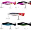 Asuinxurr per superfici pesca - popper - pesca/ragnatela - pesca - 5 pezzi - 12,5 cm e 40 grammi
