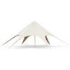 Fonowx Tenda Parasole da Esterno Tenda Canopy Tenda Campeggio Tettoia Portatile Protezione Struttura a più Gambe E Palo Centrale Borsa Inclusa in Tessuto, Beige, Style to 3