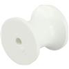 Todikaper Rullo per barca in nylon bianco, 12,7 cm, design resistente | Lunghezza 12,7 cm, adatta per staffe standard, nylon leggero, nucleo ad alta resistenza, supporto per rimorchio