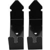 BCOATH 2 Pezzi Separatore per Corda Arco Installatore, Ferro Nero | Uso nel Tiro L'arco All'aperto, Portatile e Leggero, per Principianti ed Esperti