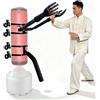 DYK&NX Wing Chun Dummy Allenamento Marziali, Manichino Chi Sao Doppia molla | Accessori per Allenamento Kong Fu, Allenamento Delle Gambe, Per Sacchi di Sabbia e Oggetti Morbidi