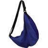 TOYANDONA Borsa per Palloni da Basket Grande in Rete Blu per Sport | Capacità Ampia, Tracolla Comoda, Struttura in Rete, per Basket e Calcio, Trasporto Facile