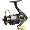 Operitacx Metallo Mulinello da Pesca 5.2 La3000 1 13 Cuscinetti Oro | Rotazione Fluida e Pratica, per Pesca da Barca e Scogli, Finitura in Metallo, Formato La3000