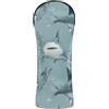 BCFHRGT Funny Tigers Shark Grey - Set di coperture impermeabili per mazze da golf, per fairway Wood Hybrid