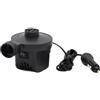 Hoppipola Pompa portatile per materasso ad aria, piscina, campeggio, portatile per (B | 3500 PA ad alta pressione, flusso d'aria da 300 l/min, gonfiaggio rapido, collegamento auto da 12 V, sicuro da usare