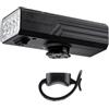 Gralara Faro da Bici con Pannello Solare Cinque modalità Fanale Anteriore Ricaricabile a LED Luce per Ciclismo Notturno