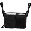 Generico Borsa Accessori Golf Push Cart Organizer Impermeabile Multitasca | Borsa Accessori Golf con Tracolla Regolabile Sport Camminata Pannolini Biberon Ufficio Casa Viaggio Outdoor